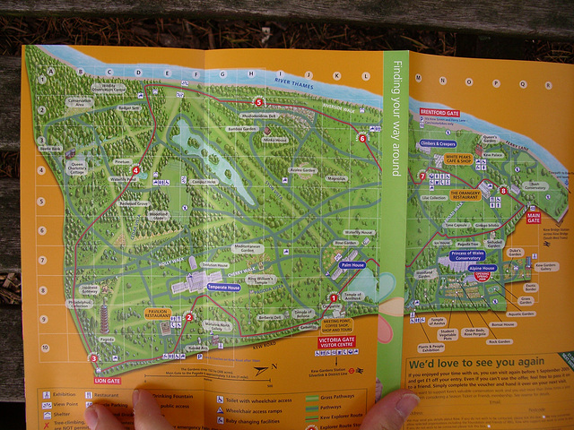 Kew Gardens: feature map