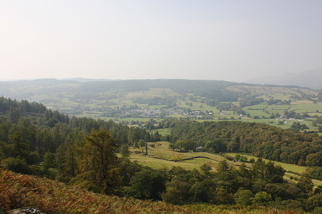 Hawkshead from the east