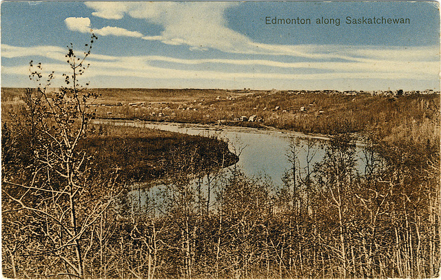 Edmonton along Saskatchewan