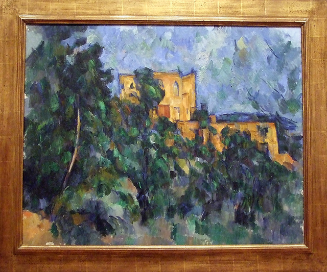 Chateau Noir by Cezanne in the Museum of Modern Art, July 2007