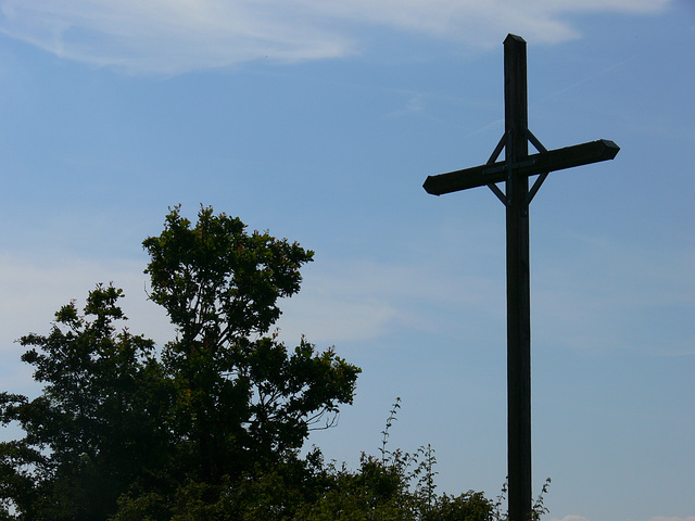 Gipfelkreuz des Münchshofener Berges