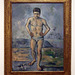 The Bather by Cezanne in the Museum of Modern Art, July 2007