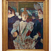 La Goulue at the Moulin Rouge by Toulouse-Lautrec in the Museum of Modern Art, July 2007