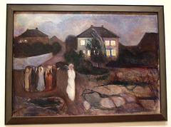 The Storm by Edvard Munch in the Museum of Modern Art, August 2007