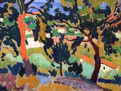 L'Estaque by Derain in the Museum of Modern Art, August 2007