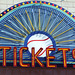 Brooklyn Cyclones Tickets Sign at Keyspan Park in Coney Island, June 2007