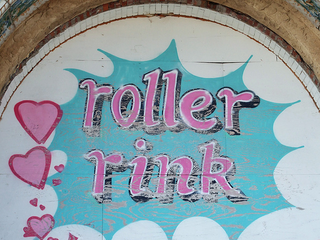 Roller Rink in Coney Island in the former Child's Restaurant, June 2010
