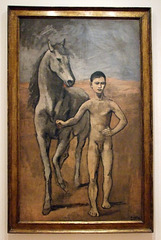 Boy Leading a Horse by Picasso in the Museum of Modern Art, July 2007
