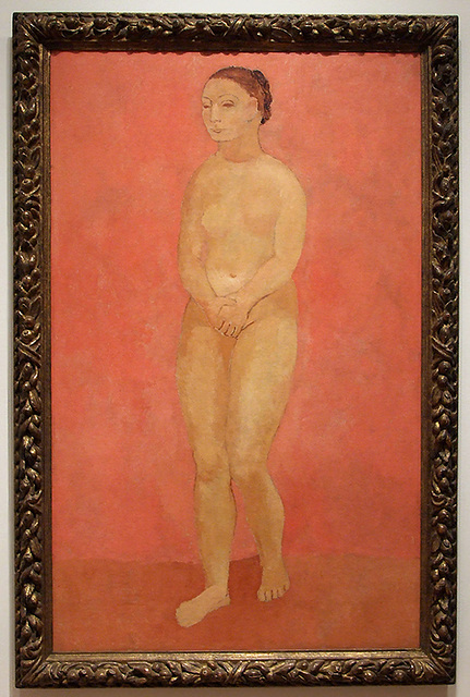 Nude with Joined Hands by Picasso in the Museum of Modern Art, August 2007