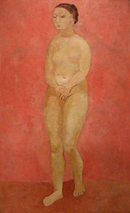 Nude with Joined Hands by Picasso in the Museum of Modern Art, August 2007