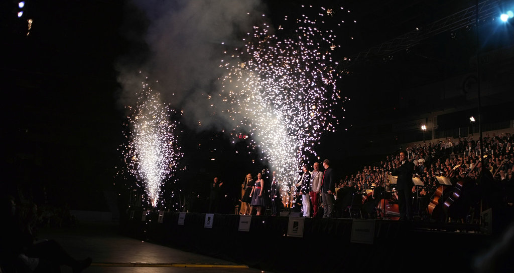 Fireworks to end the evening