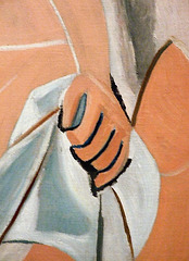 Detail of Les Demoiselles D'Avignon by Picasso in the Museum of Modern Art, August 2007