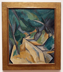 Road Near L'Estaque by Braque in the Museum of Modern Art, August 2007