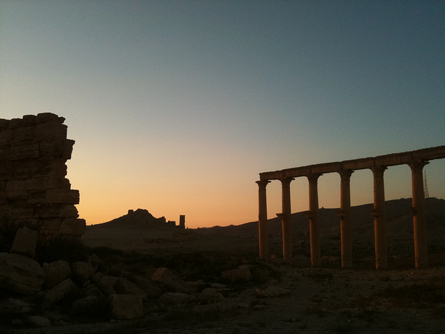 Palmyra, Syria, Christmas Day 2010