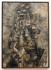 Man With a Guitar by Braque in the Museum of Modern Art, August 2007