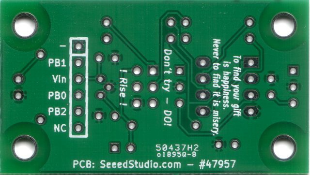 IR receiver - back side