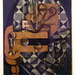 Guitar and Glasses by Juan Gris in the Museum of Modern Art, December 2007
