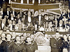 Admiral Lord Charles Beresford and Royal Navy volunteers, Bristol November 1909