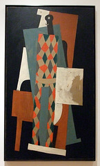 Harlequin by Picasso in the Museum of Modern Art, December 2007