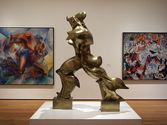 Unique Forms of Continuity in Space by Boccioni in the Museum of Modern Art, July 2007