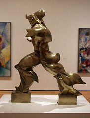 Unique Forms of Continuity in Space by Boccioni in the Museum of Modern Art, July 2007