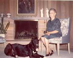 The '60s: Lady Baskerville.  My grandmother and her nemesis.
