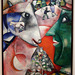 I and the Village by Chagall in the Museum of Modern Art, August 2007