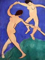 Detail of Dance by Matisse in the Museum of Modern Art, August 2007