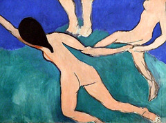 Detail of Dance by Matisse in the Museum of Modern Art, August 2007