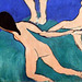 Detail of Dance by Matisse in the Museum of Modern Art, August 2007