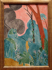 Periwinkles/ Moroccan Garden by Matisse in the Museum of Modern Art, August 2007