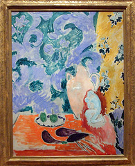 Still Life with Aubergines by Matisse in the Museum of Modern Art, August 2007