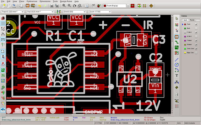 Tindie logo for KiCad