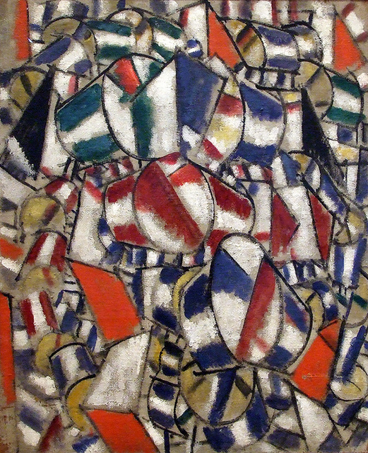 Contrast of Forms by Leger in the Museum of Modern Art, August 2007