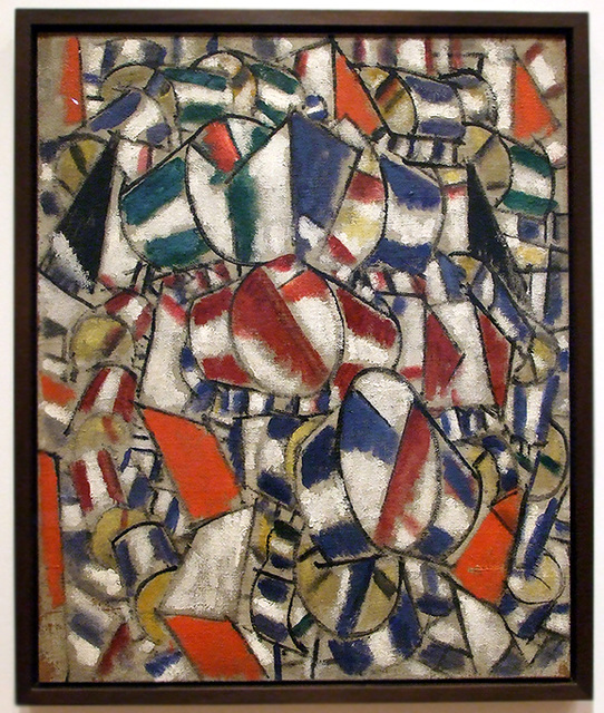 Contrast of Forms by Leger in the Museum of Modern Art, August 2007
