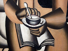 Detail of Three Women by Leger in the Museum of Modern Art, August 2007