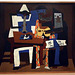 Three Musicians by Picasso in the Museum of Modern Art, August 2007