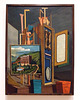 Great Metaphysical Interior by DeChirico in the Museum of Modern Art, July 2007