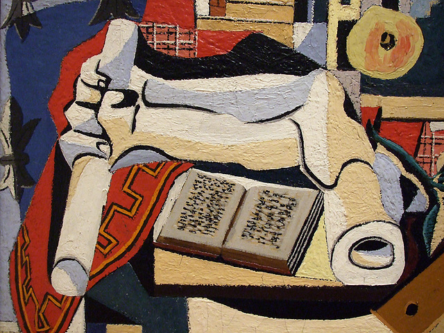 Detail of Studio with Plaster Head by Picasso in the Museum of Modern Art, December 2007