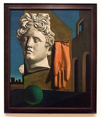 The Song of Love by DeChirico in the Museum of Modern Art, July 2007