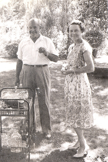 Great Uncle Nick and Aunt Esther, 1961