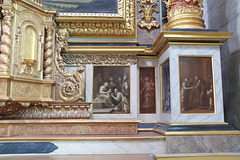 Miniatures du retable de l'église du Petit-Andely