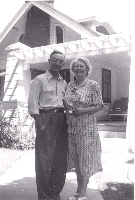 The '60s: My grandparents moved to California and this was their home in Arcadia.