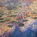 Detail of Reflections of Clouds on the Water-Lily Pond by Monet in the Museum of Modern Art, August 2007