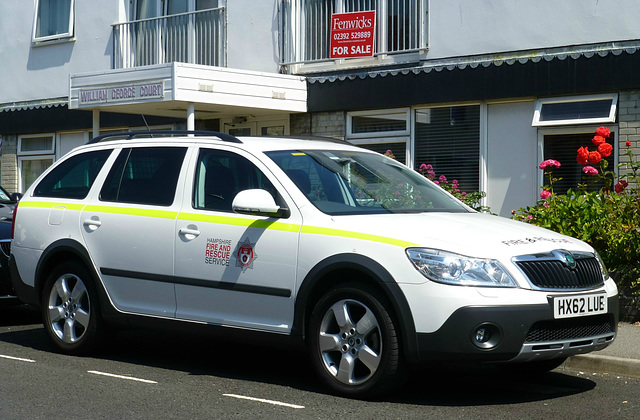 Hampshire Fire Skoda - 7 July 2013