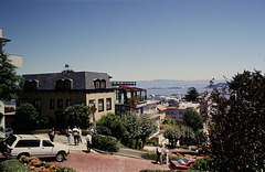 Lombard Street, San Francisco, California, U.S.A.