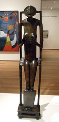 Hands Holding the Void by Giacometti in the Museum of Modern Art, December 2007