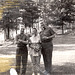 The '60s: Gladys Voss with Dad and Grandpa, c. 1960