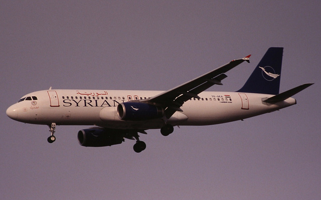 Syrianair Airbus A320