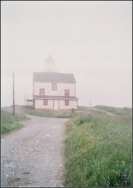 Lighthouse in the fog